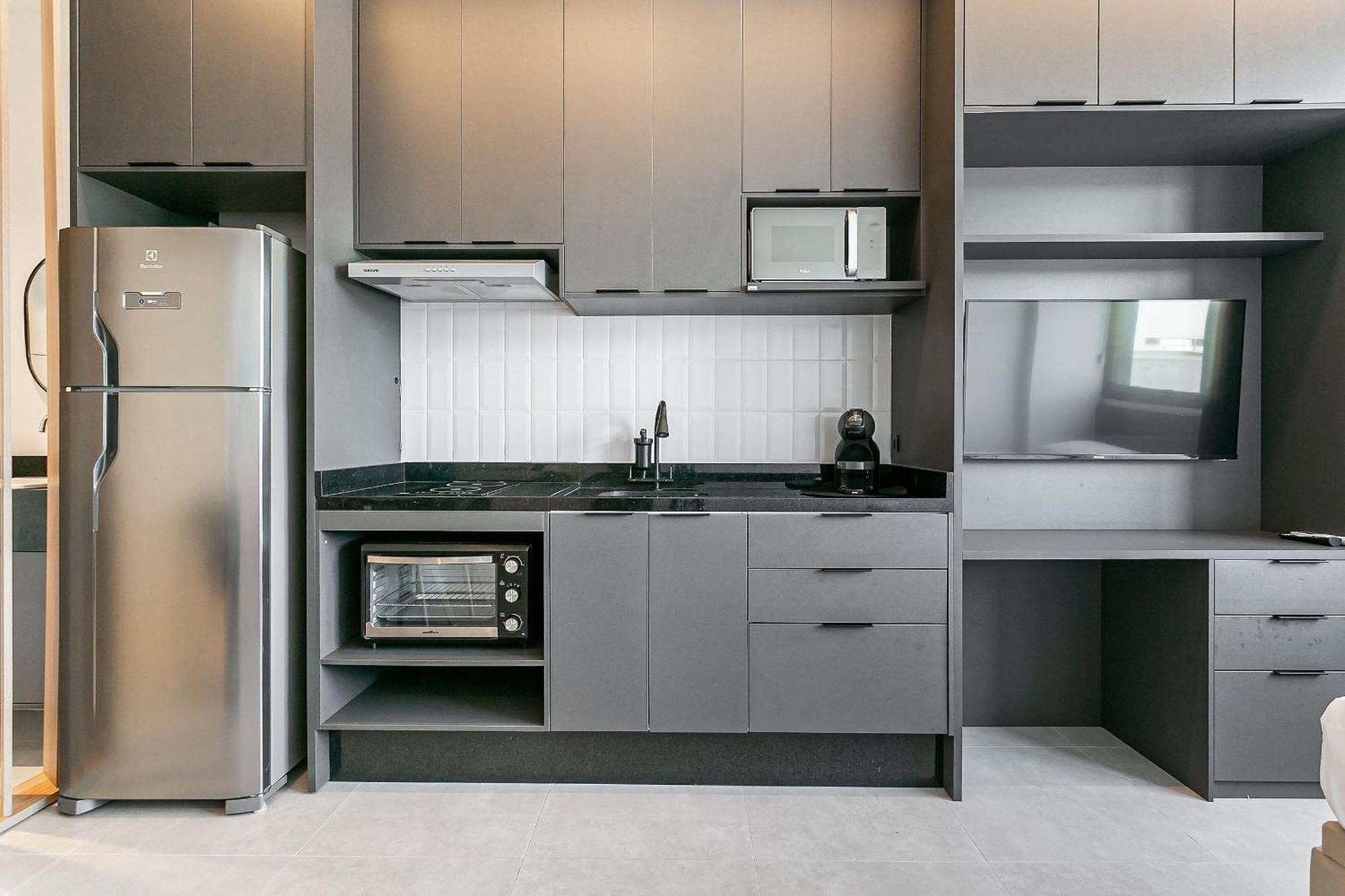 Wi-fi 300mb | Foodhall | Estacao Santa Monica Apartamento *