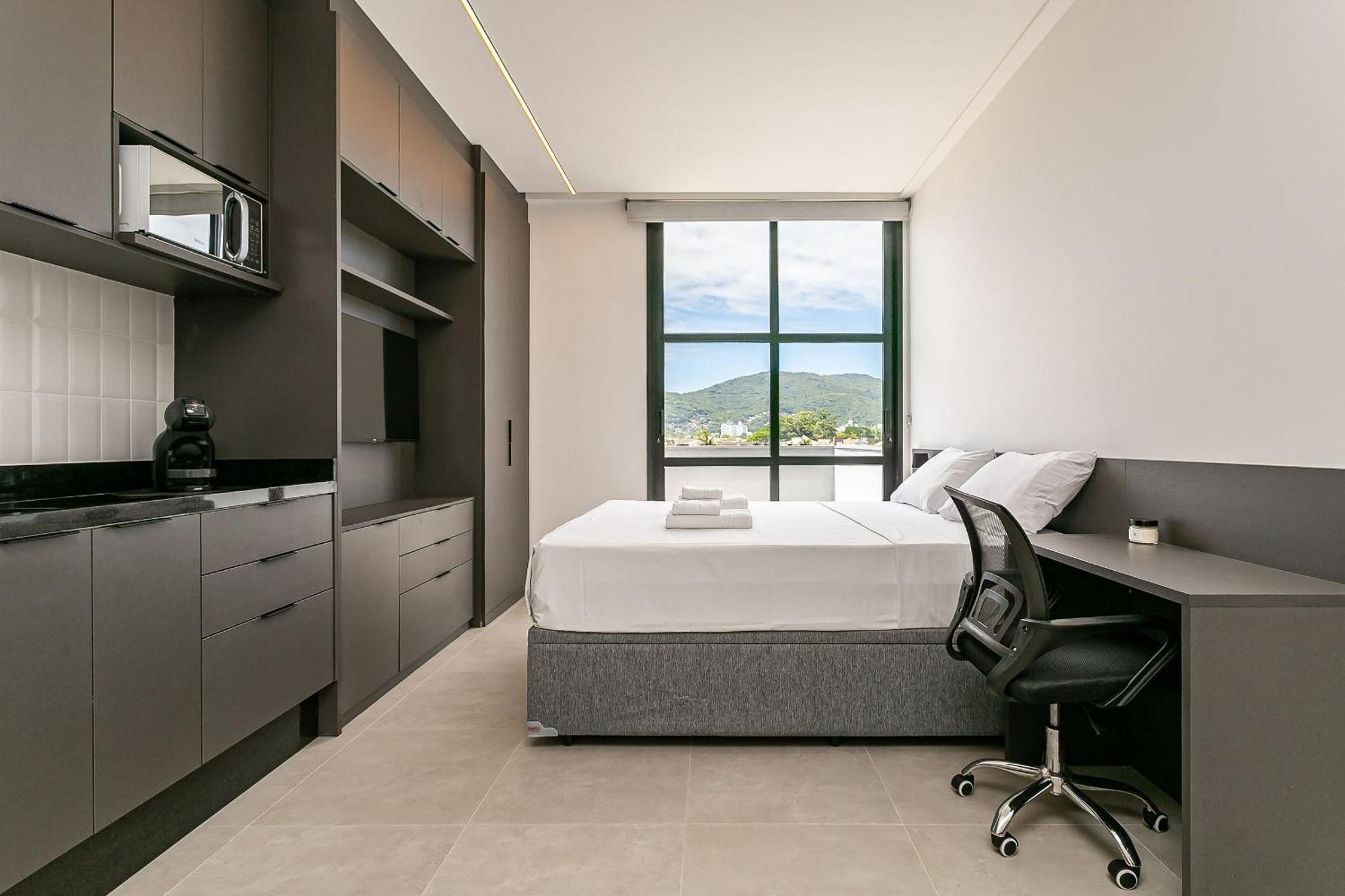 Apartamento Wi-fi 300mb | Foodhall | Estacao Santa Monica Florianopolis