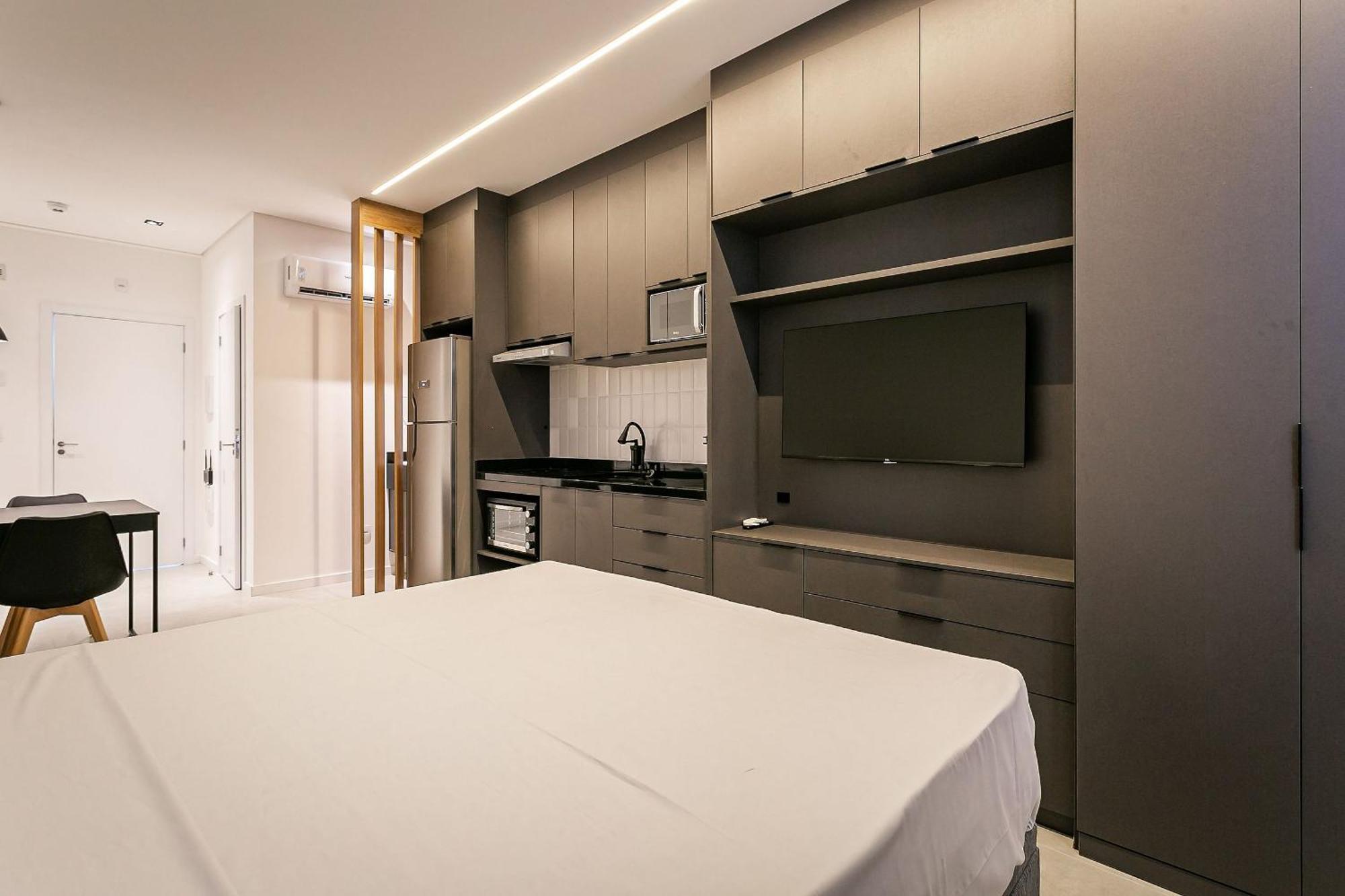 Apartamento Wi-fi 300mb | Foodhall | Estacao Santa Monica