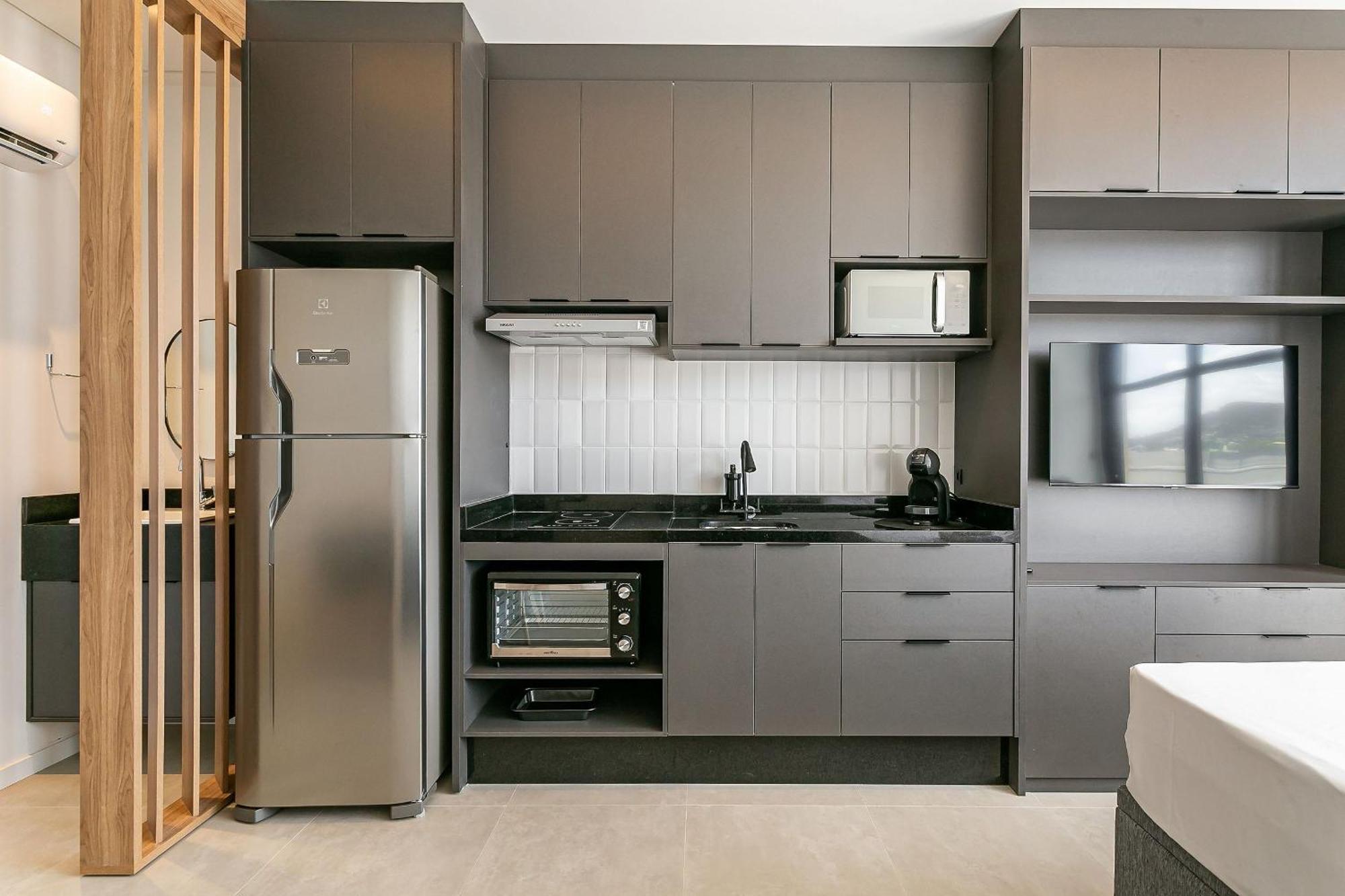 Wi-fi 300mb | Foodhall | Estacao Santa Monica Apartamento Florianopolis