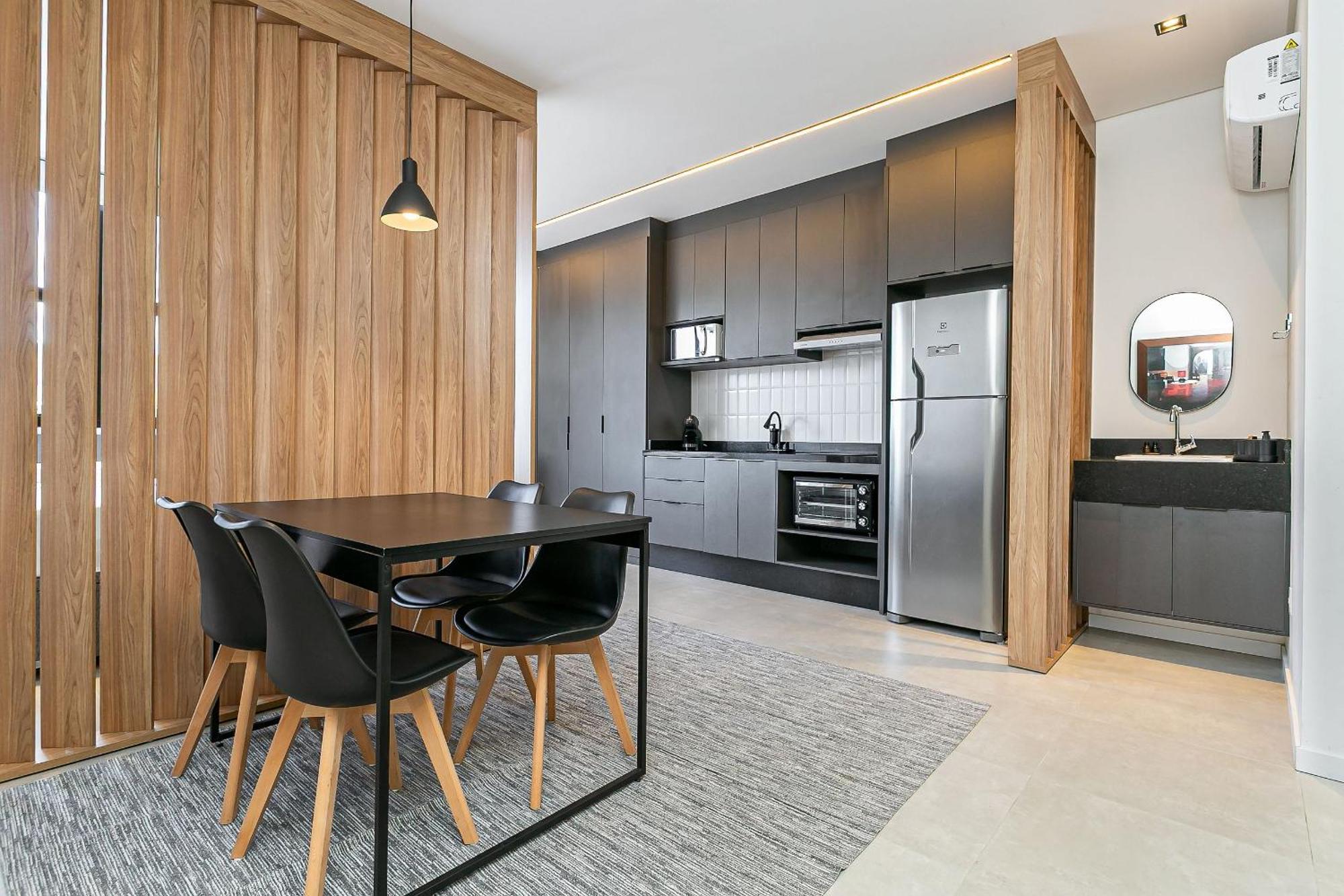 Wi-fi 300mb | Foodhall | Estacao Santa Monica Apartamento Florianopolis